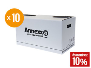 Cartons réutilisables lot de 10