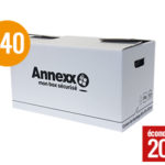 Cartons réutilisables lot de 40